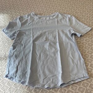 Light blue lululemon Short Sleeve T-Shirt